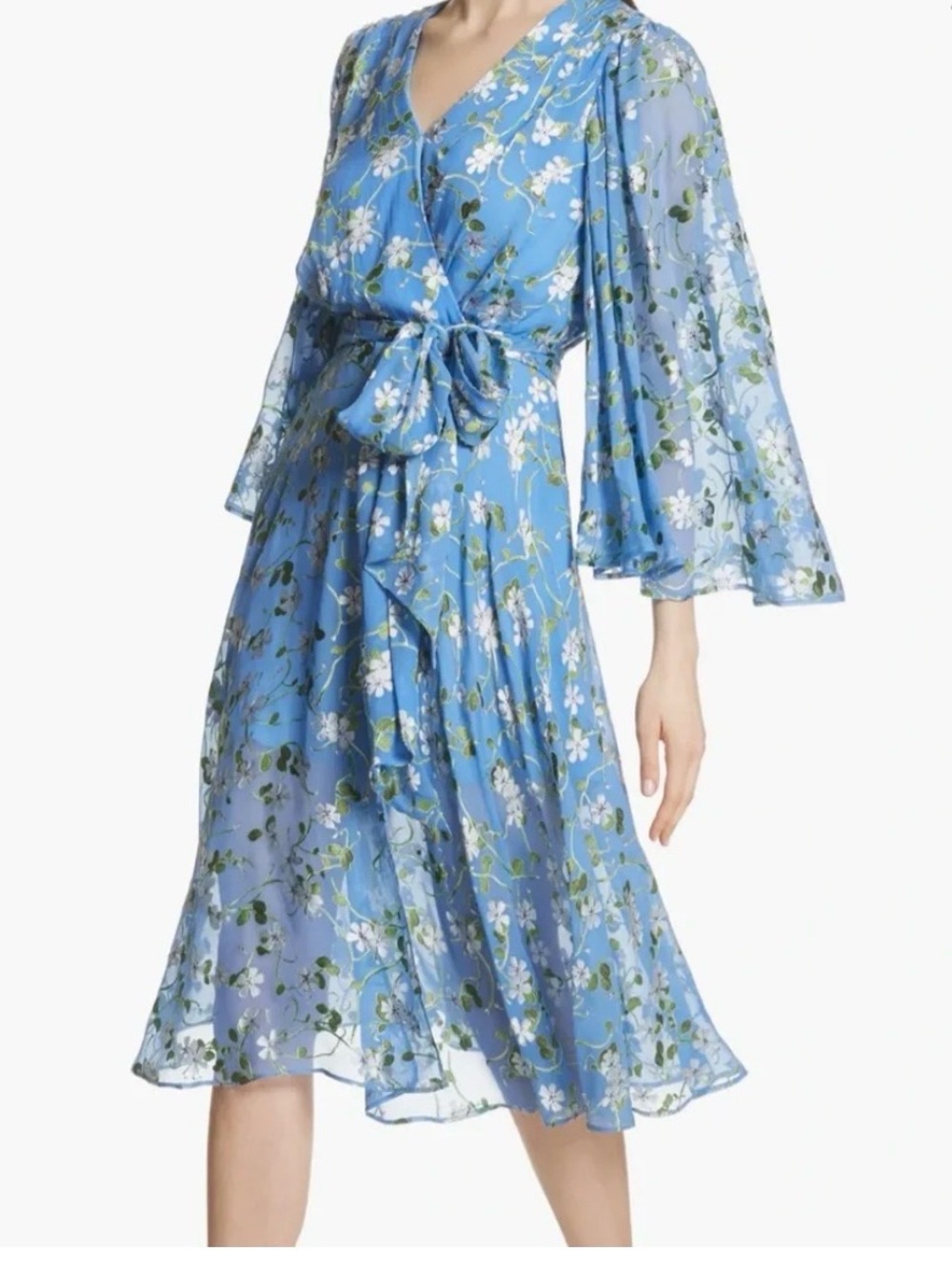 Alice + Olivia Halsey Floral Dress